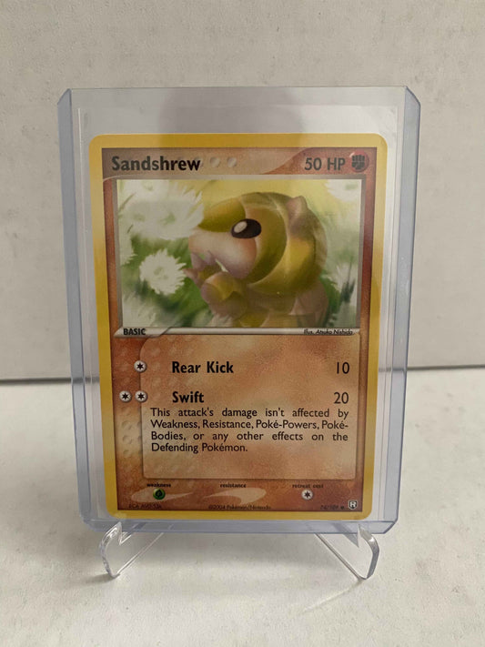 Pokemon kort EX Team Rocket Returns - Sandshrew (74/109) - Pokedexet