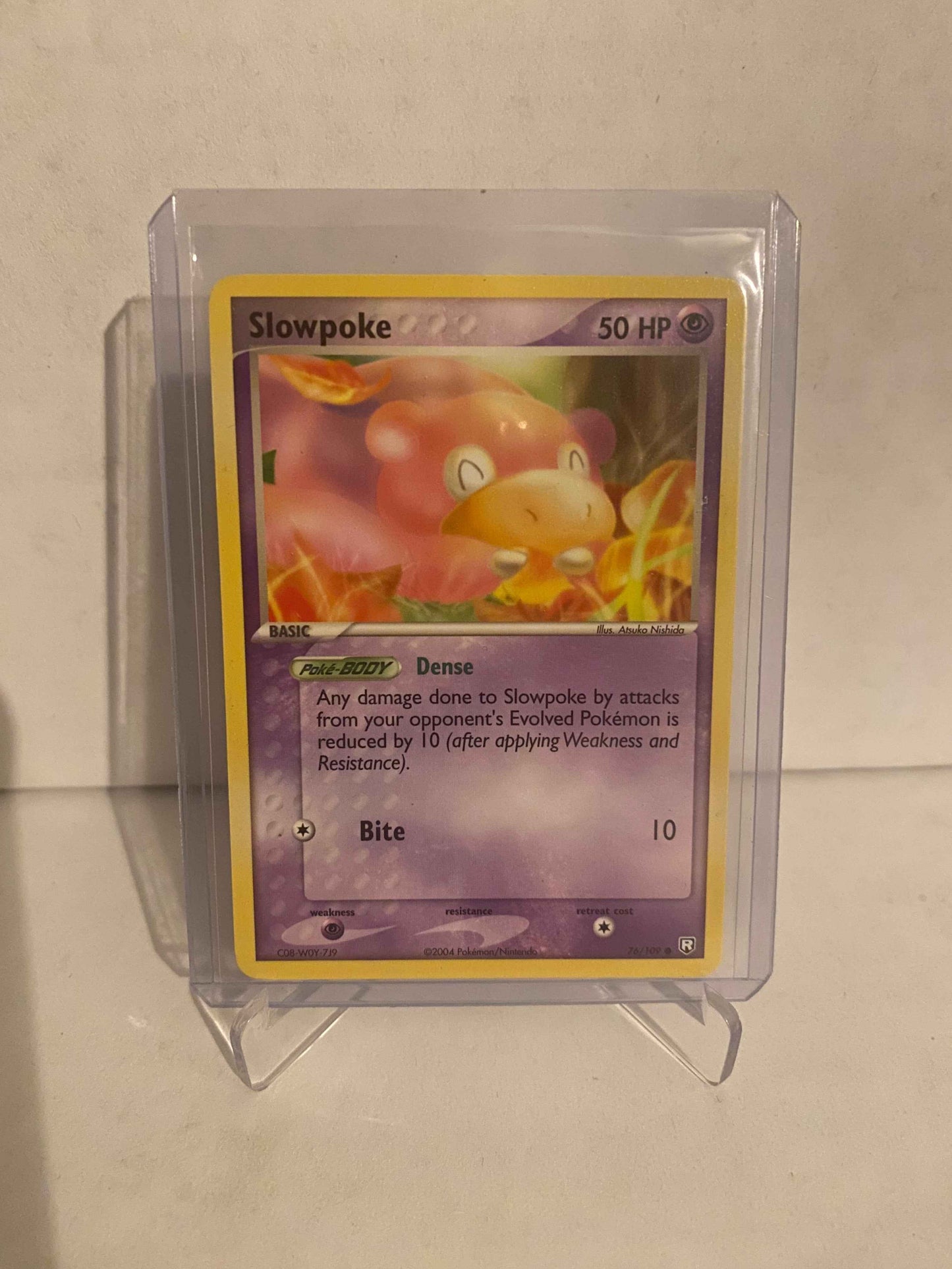 Pokemon kort EX Team Rocket Returns - Slowpoke (76/109) - Pokedexet