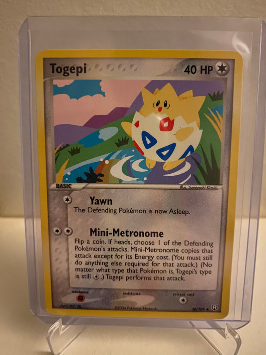 Pokemon EX Team Rocket Returns Togepi (50/109)