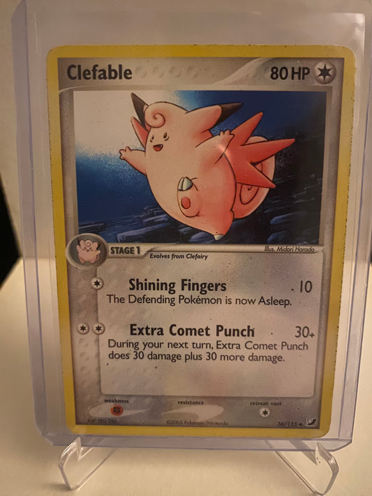Pokemon EX Unseen Forces Clefable (36/115)