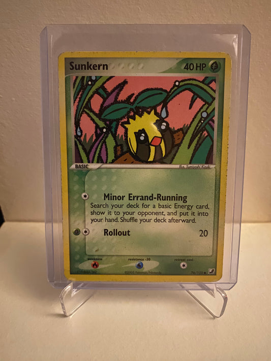 Pokemon EX Unseen Forces Sunkern (76/115)