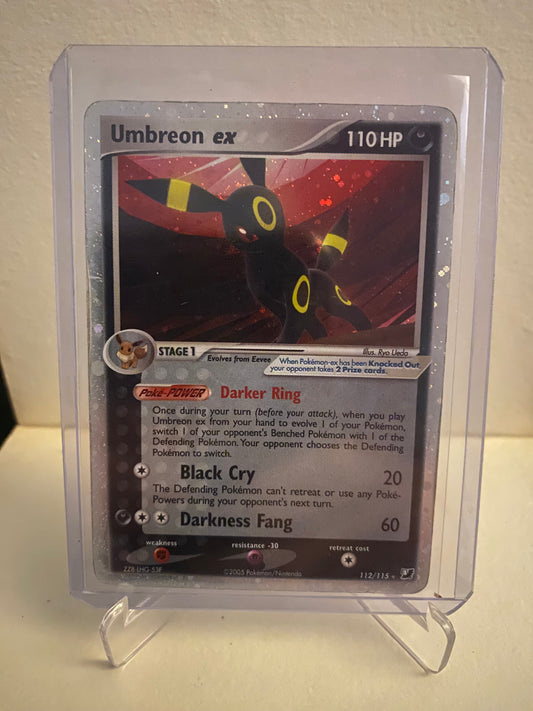 Pokemon EX Unseen Forces Umbreon ex (112/115)