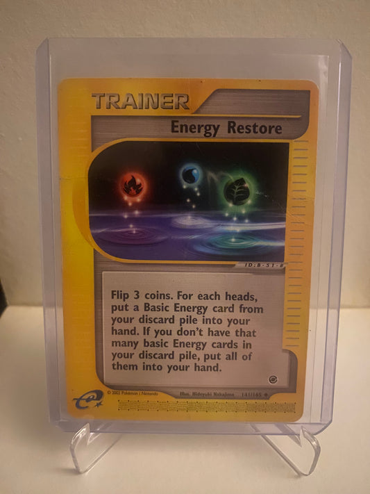 Pokemon Expedition Base Set Energy Restore (141/165)