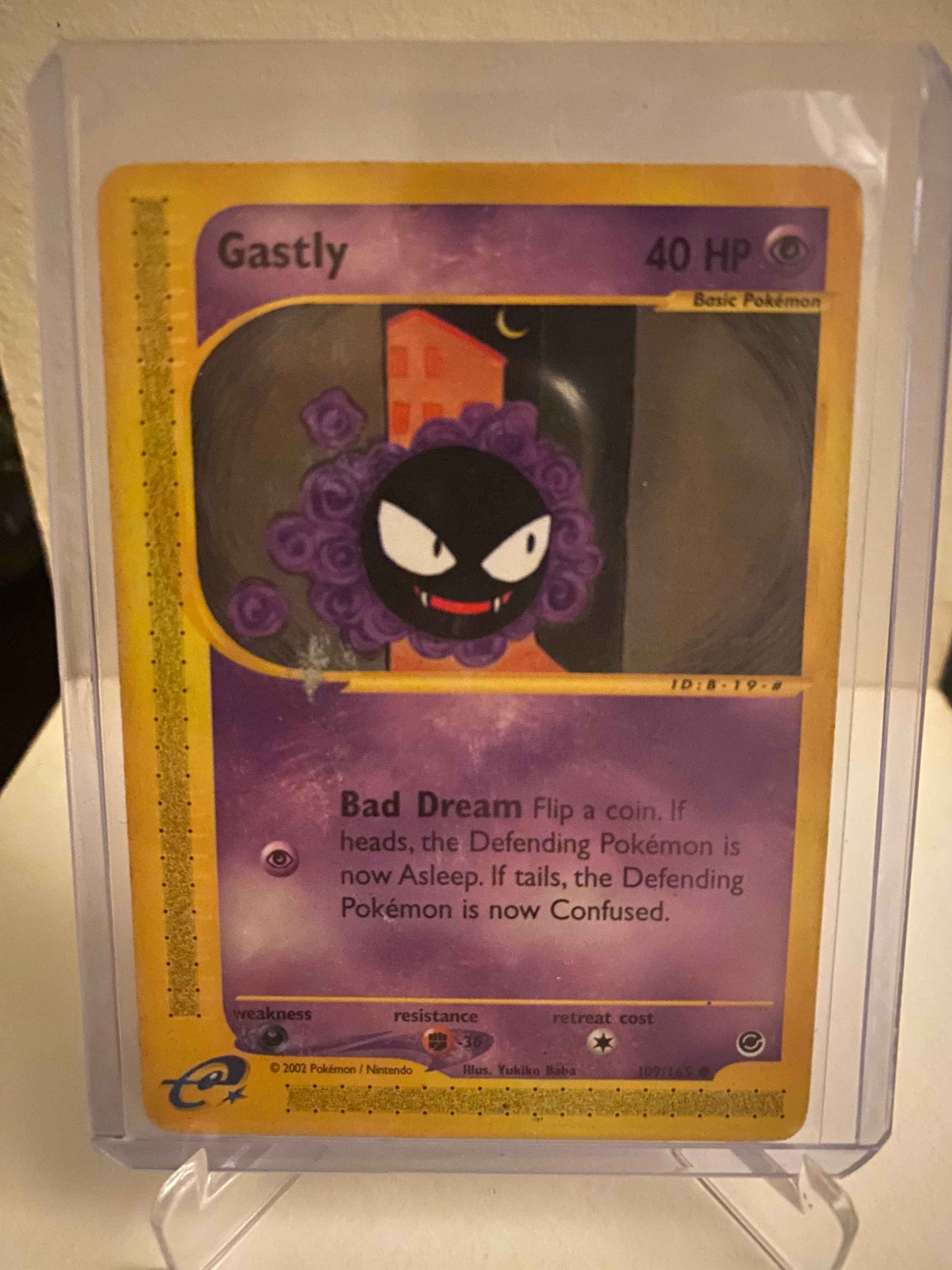 Pokemon kort Expedition Base Set - Gastly (109/165) - Pokedexet