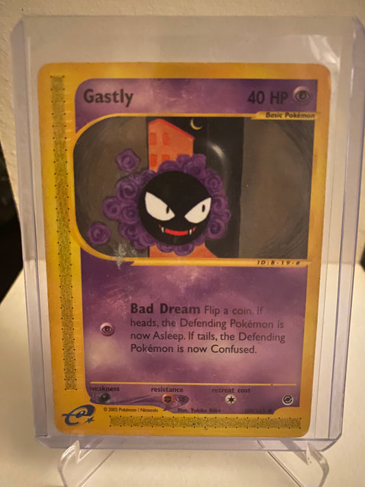 Pokemon Expedition Base Set Gastly (109/165)