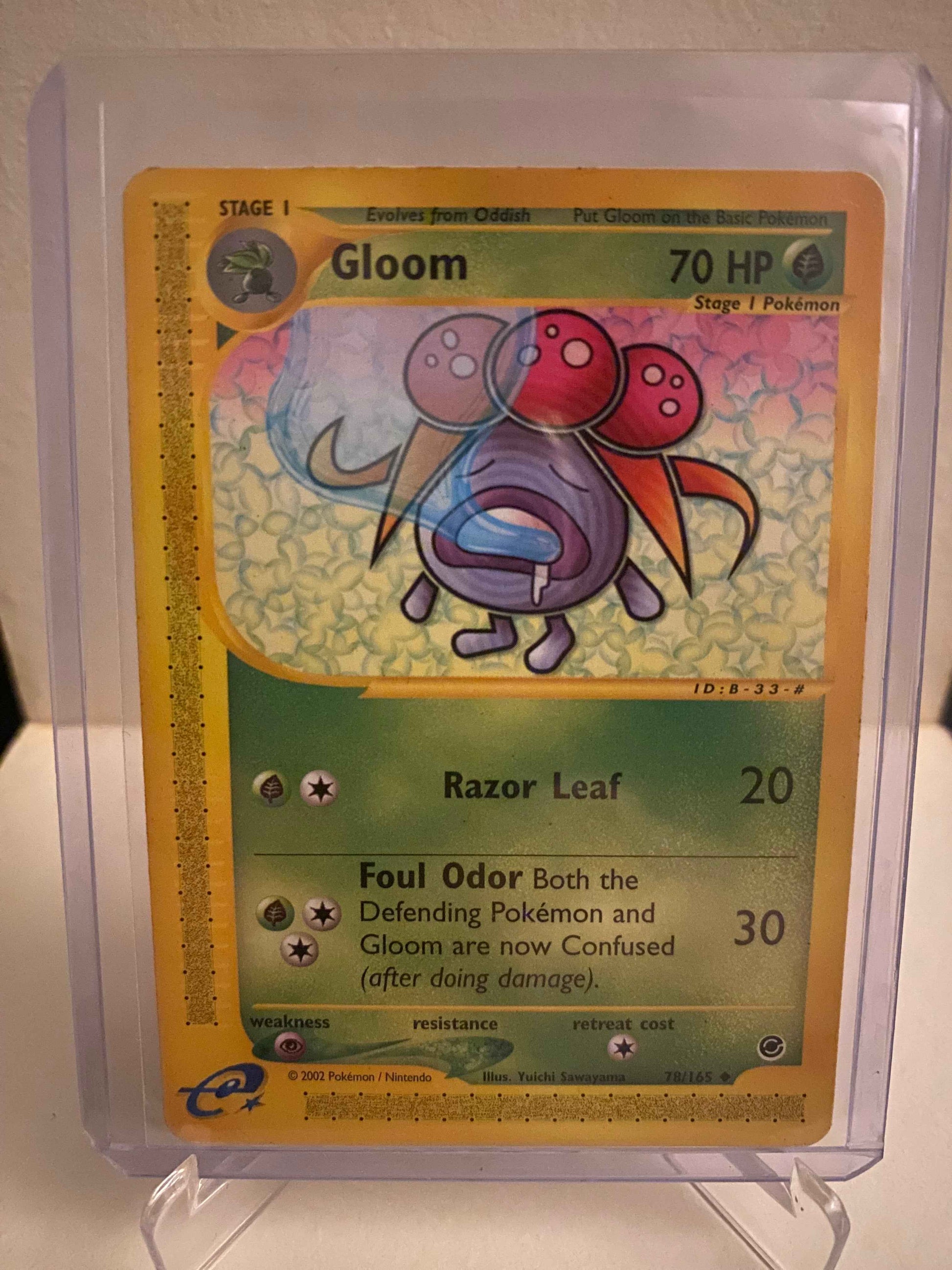 Pokemon kort Expedition Base Set - Gloom (78/165) - Pokedexet