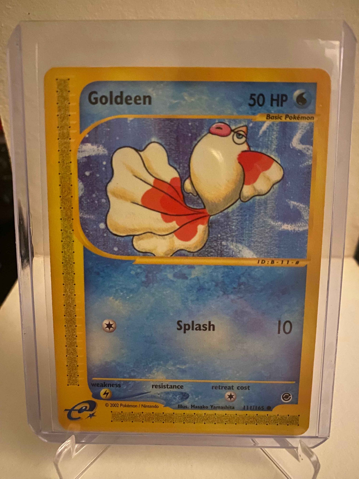 Pokemon kort Expedition Base Set - Goldeen (111/165) - Pokedexet