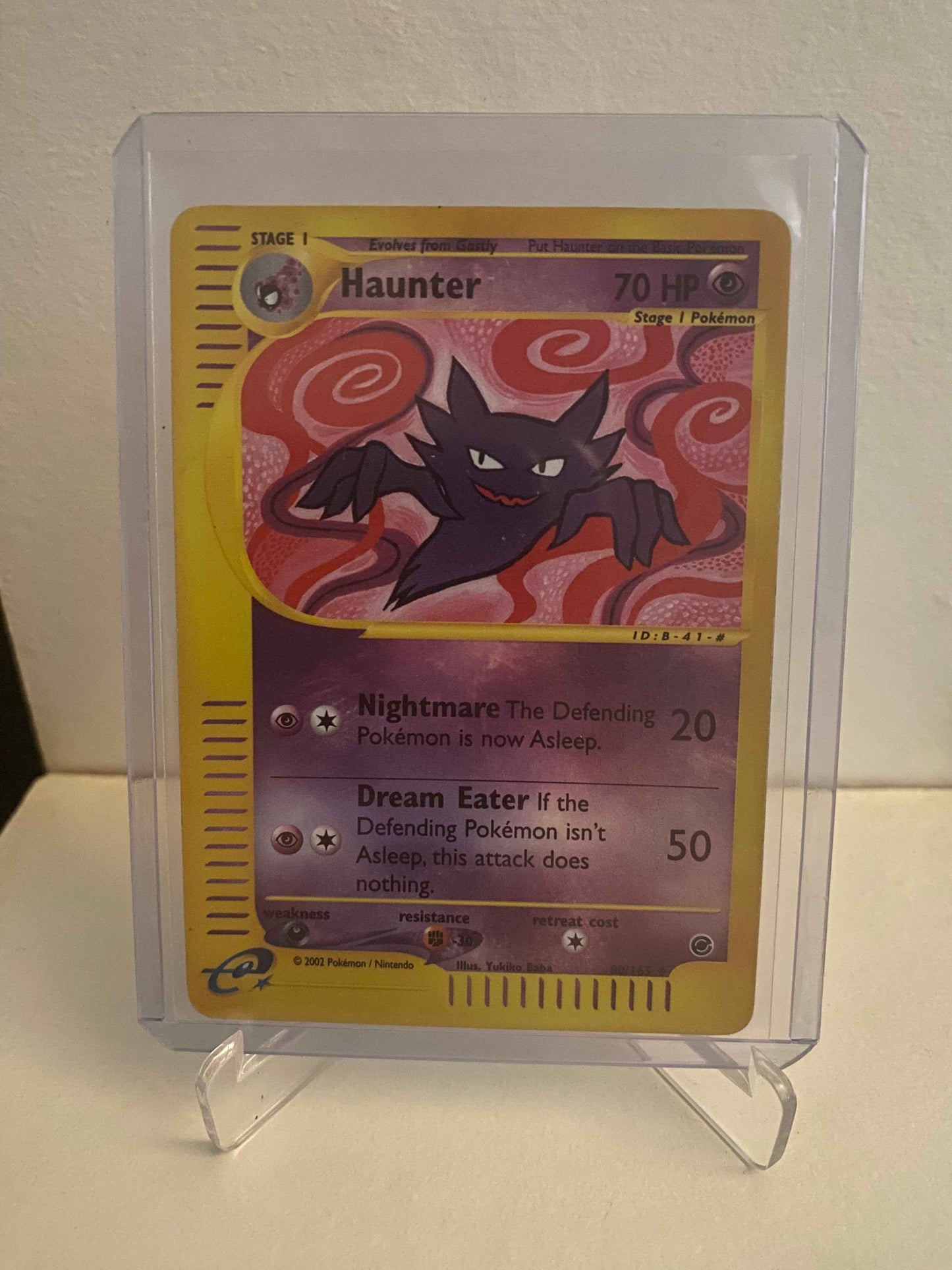 Pokemon kort Expedition Base Set - Haunter Reverse Holofoil (80/165) - Pokedexet