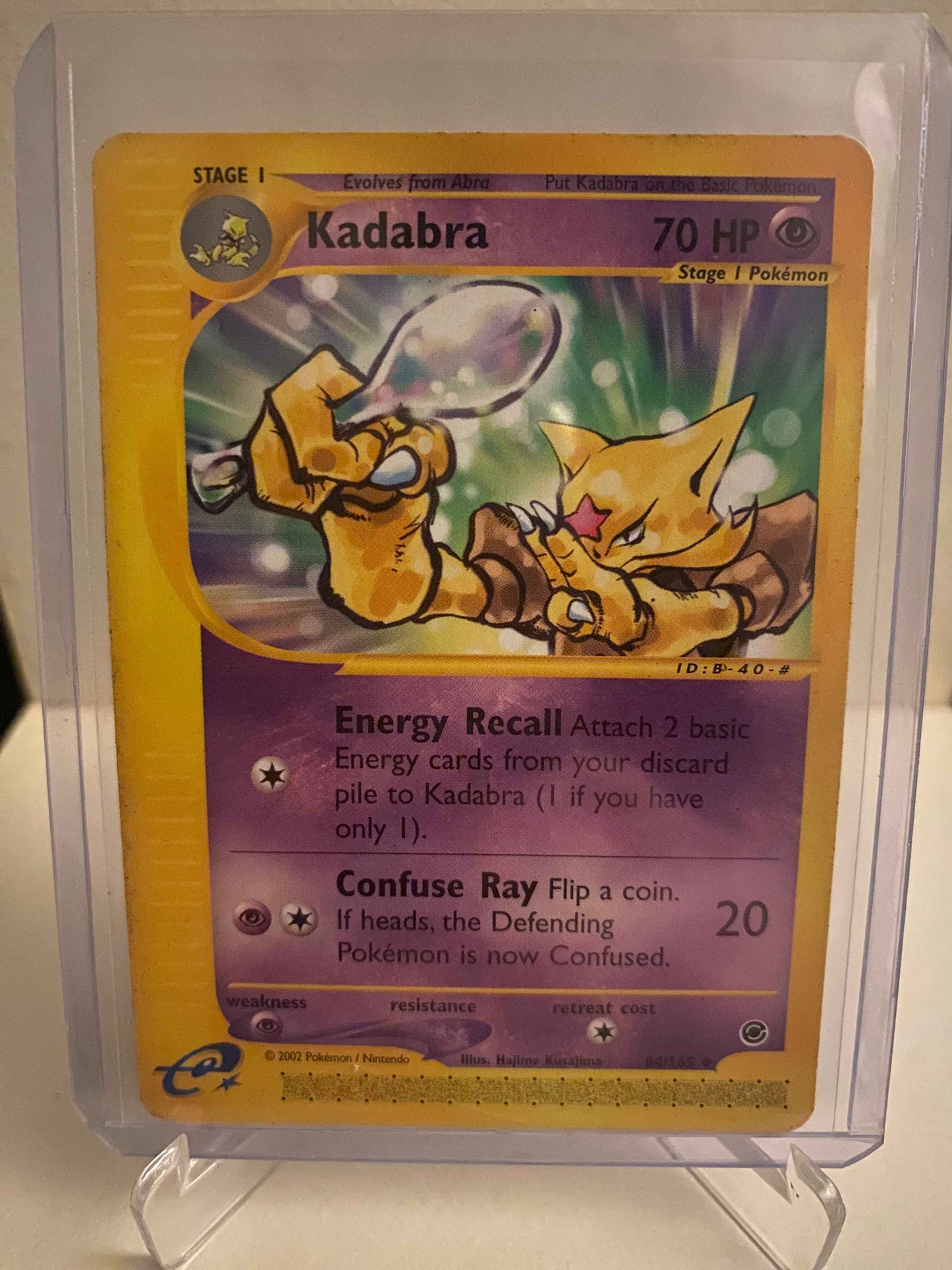 Pokemon kort Expedition Base Set - Kadabra (84/165) - Pokedexet