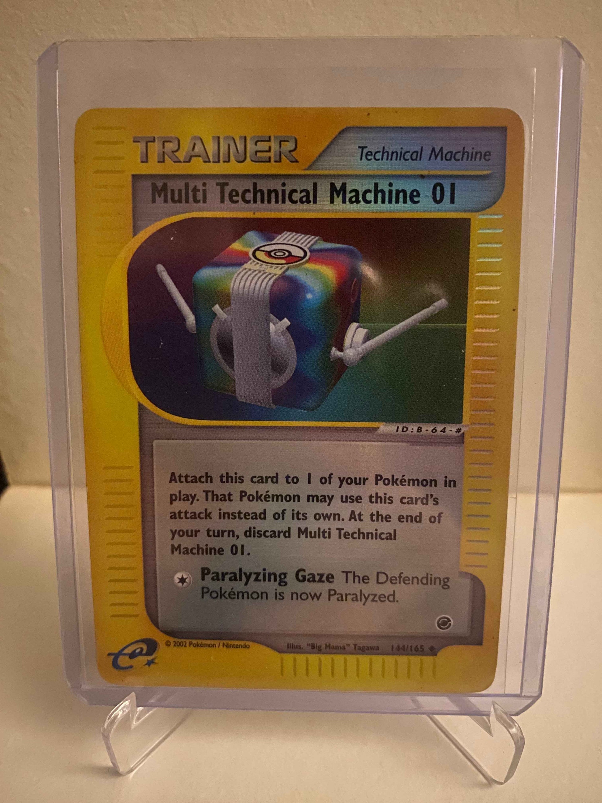 Pokemon kort Expedition Base Set - Multi Technical Machine 01 Reverse Holofoil (144/165) - Pokedexet