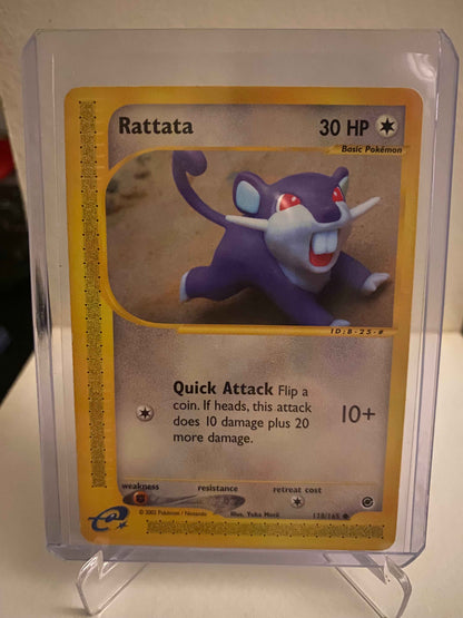 Pokemon kort Expedition Base Set - Rattata (128/165) - Pokedexet