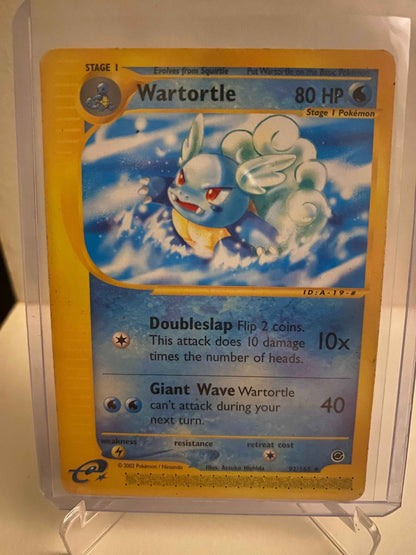 Pokemon kort Expedition Base Set - Wartortle (92/165) - Pokedexet