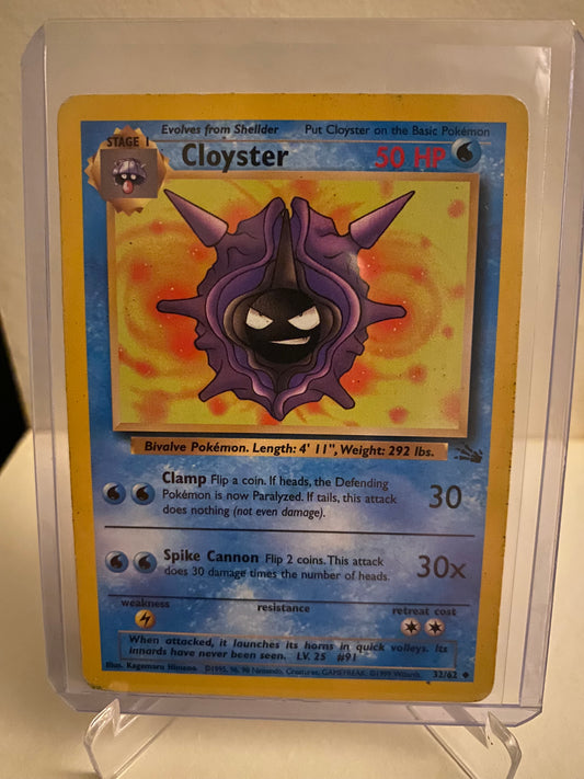 Pokemon Fossil Cloyster (32/62)