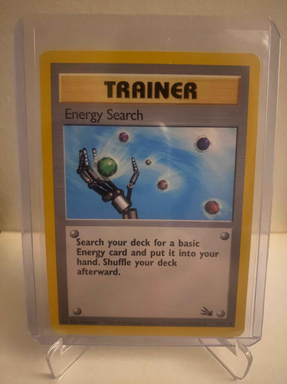 Pokemon kort Fossil - Energy Search (59/62) - Pokedexet