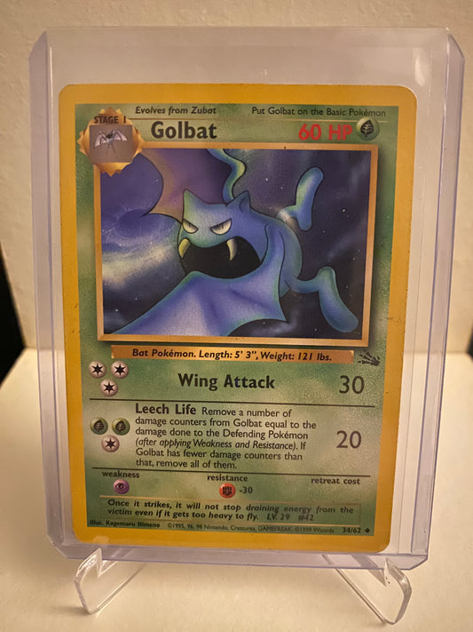 Pokemon Fossil Golbat (34/62)