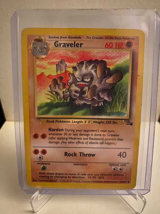 Pokemon Fossil Graveler (37/62)