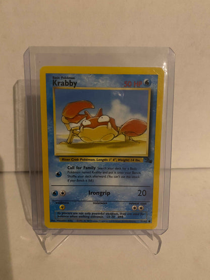Pokemon Fossil - Krabby (51/62)