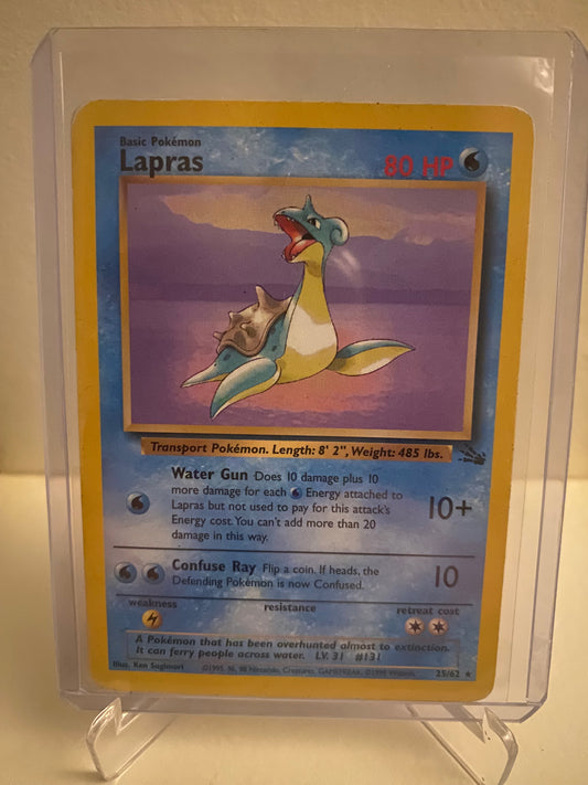 Pokemon Fossil Lapras (25/62)