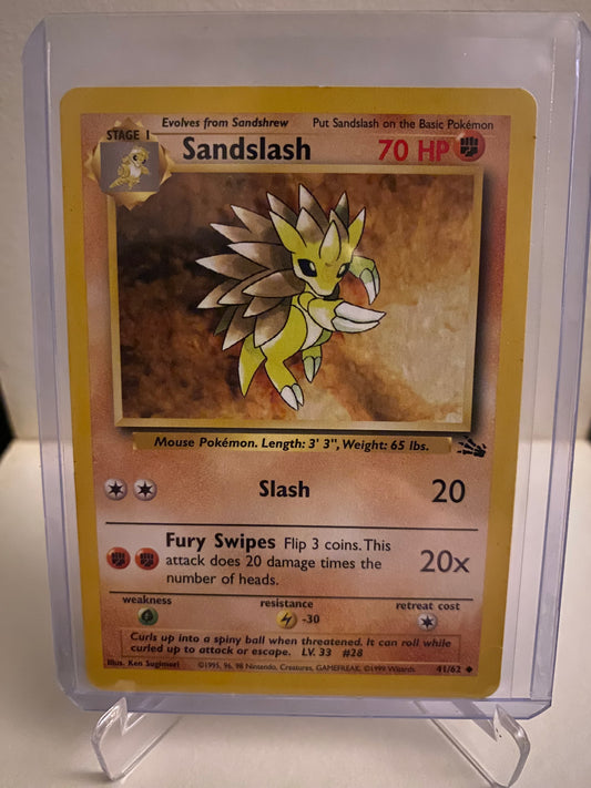 Pokemon Fossil Sandslash (41/62)