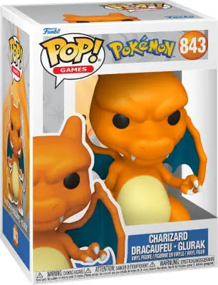 Pokemon Funko Pop - Charizard 9cm #843 - Pokedexet