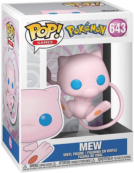 Pokemon Funko Pop - Mew 9cm #643 - Pokedexet