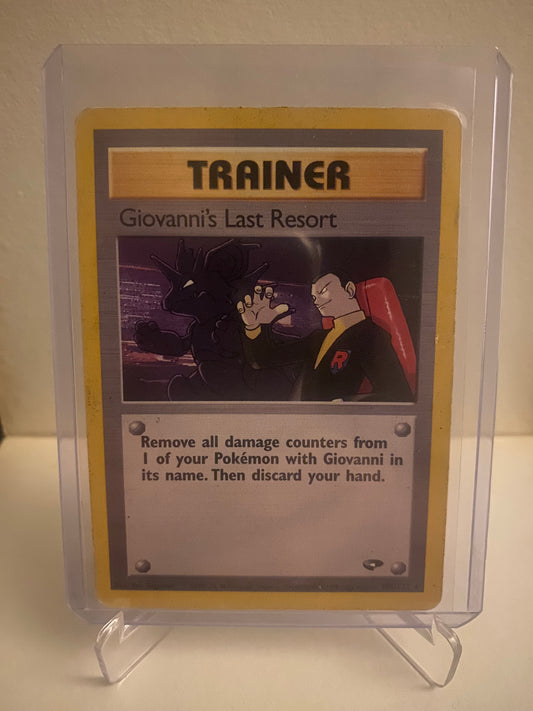 Pokemon Gym Challenge Giovanni´s Last Resort (105/132)