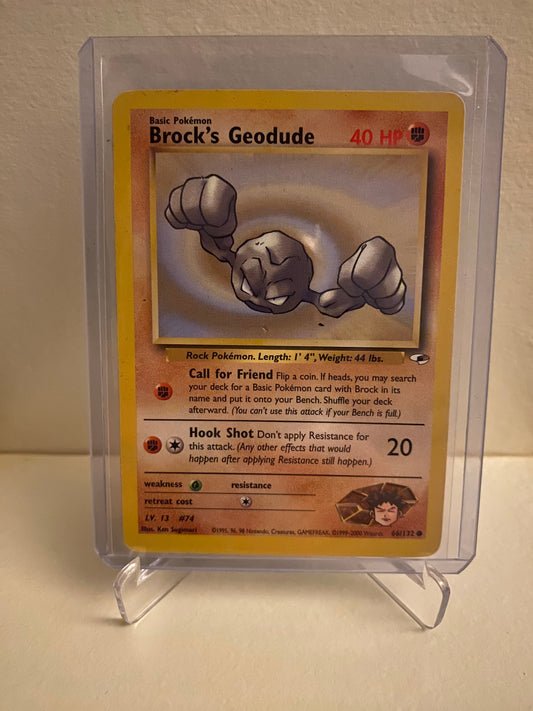 Pokemon Gym Heroes Brock´s Geodude (66/132)