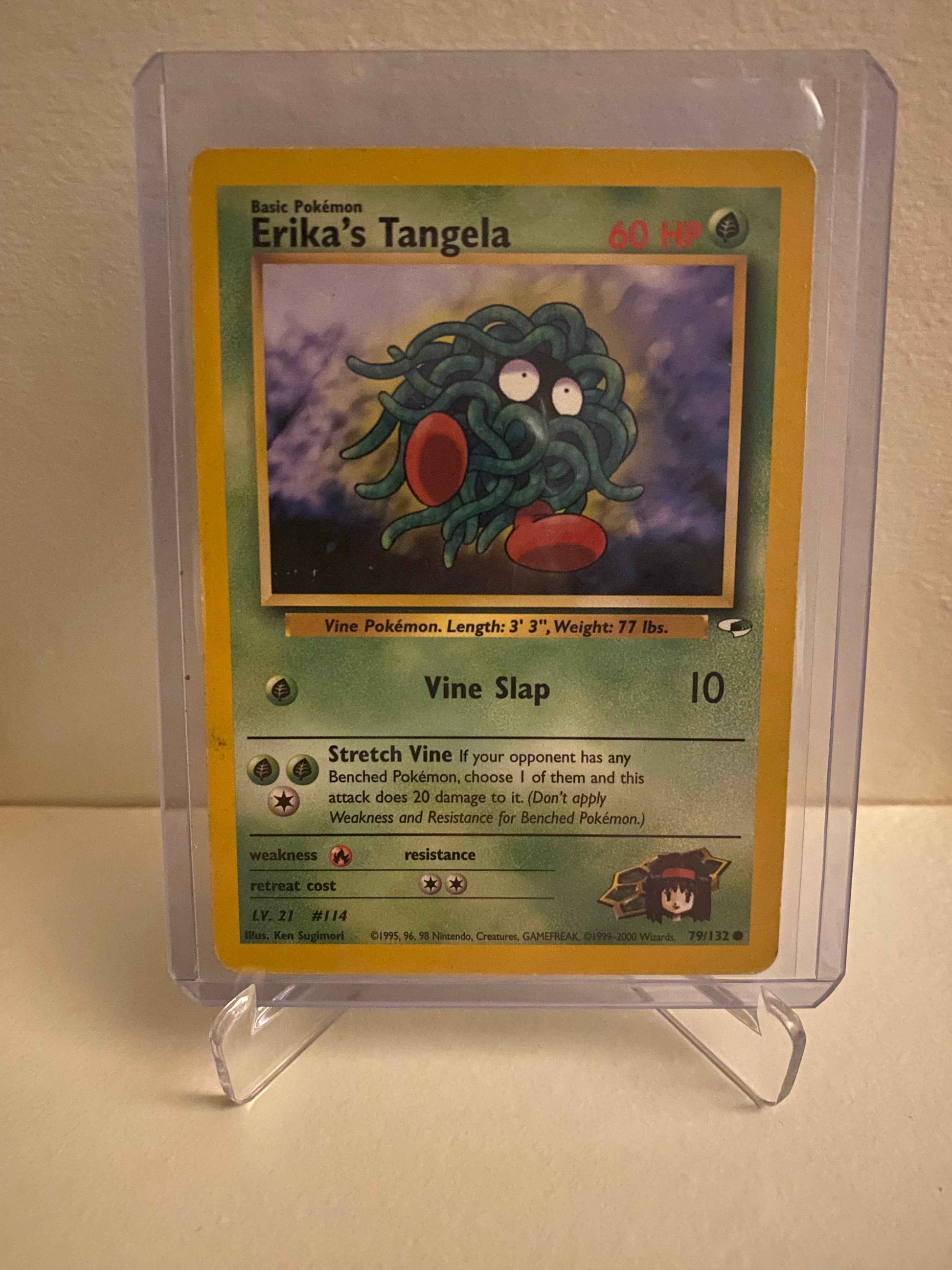 Pokemon kort Gym Heroes - Erika´s Tangela (79/132) - Pokedexet
