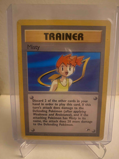 Pokemon kort Gym Heroes - Misty (102/132) - Pokedexet