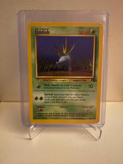 Pokemon kort Jungle - Oddish (58/64) - Pokedexet