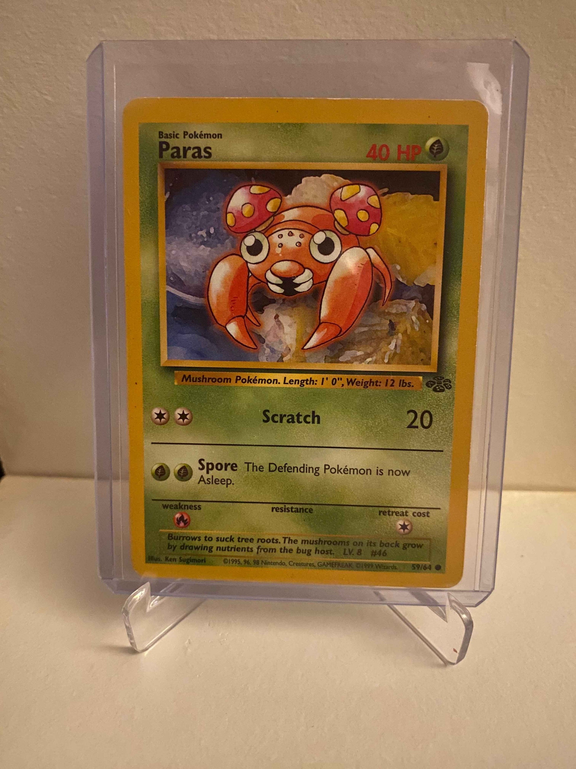 Pokemon kort Jungle - Paras (59/64) - Pokedexet