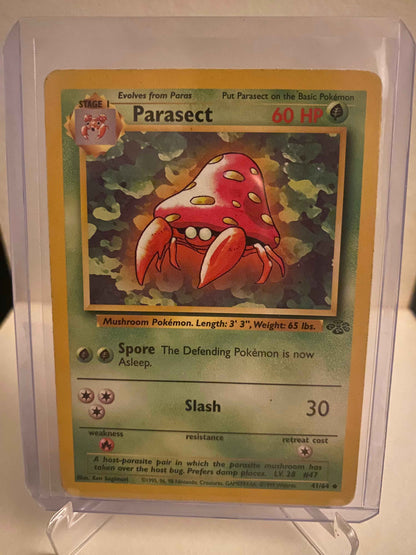 Pokemon kort Jungle - Parasect (41/64) - Pokedexet
