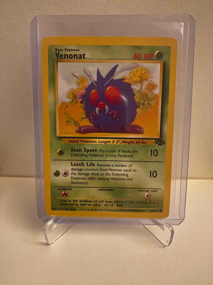 Pokemon kort Jungle - Venonat (63/64) - Pokedexet