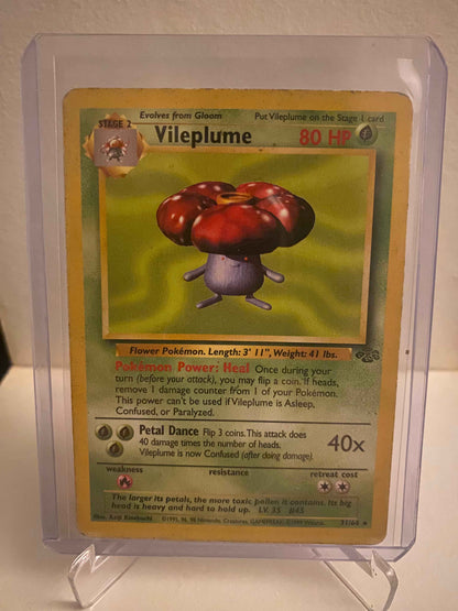 Pokemon kort Jungle - Vileplume (31/64) - Pokedexet