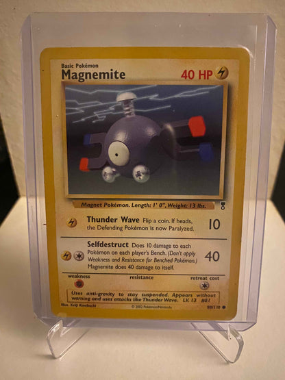 Pokemon kort Legendary Collection - Magnemite (80/110) - Pokedexet
