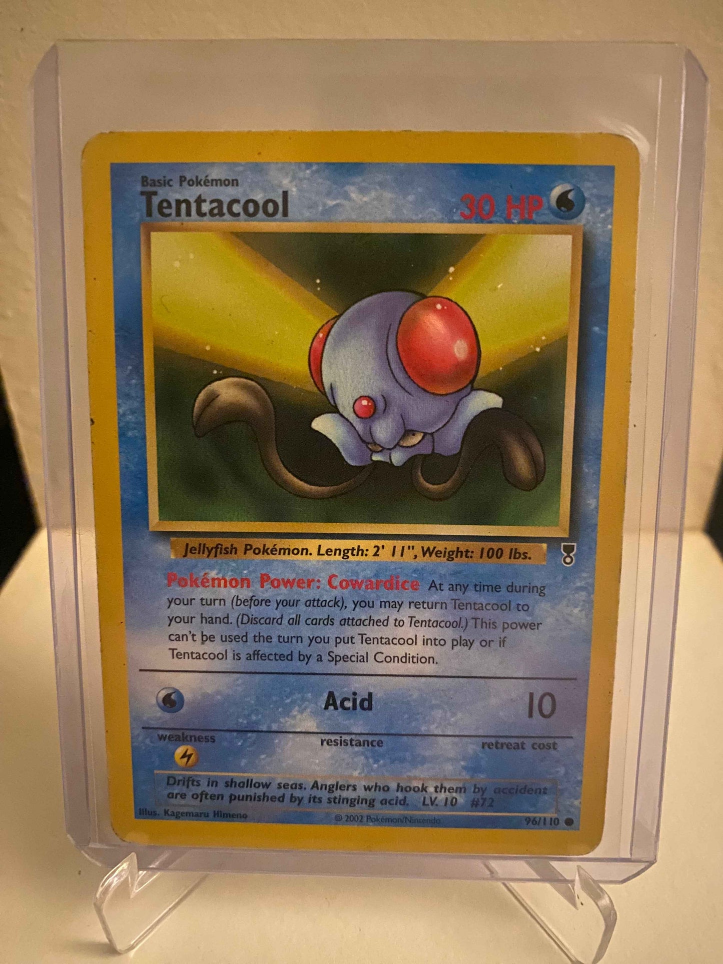 Pokemon kort Legendary Collection - Tentacool (96/110) - Pokedexet
