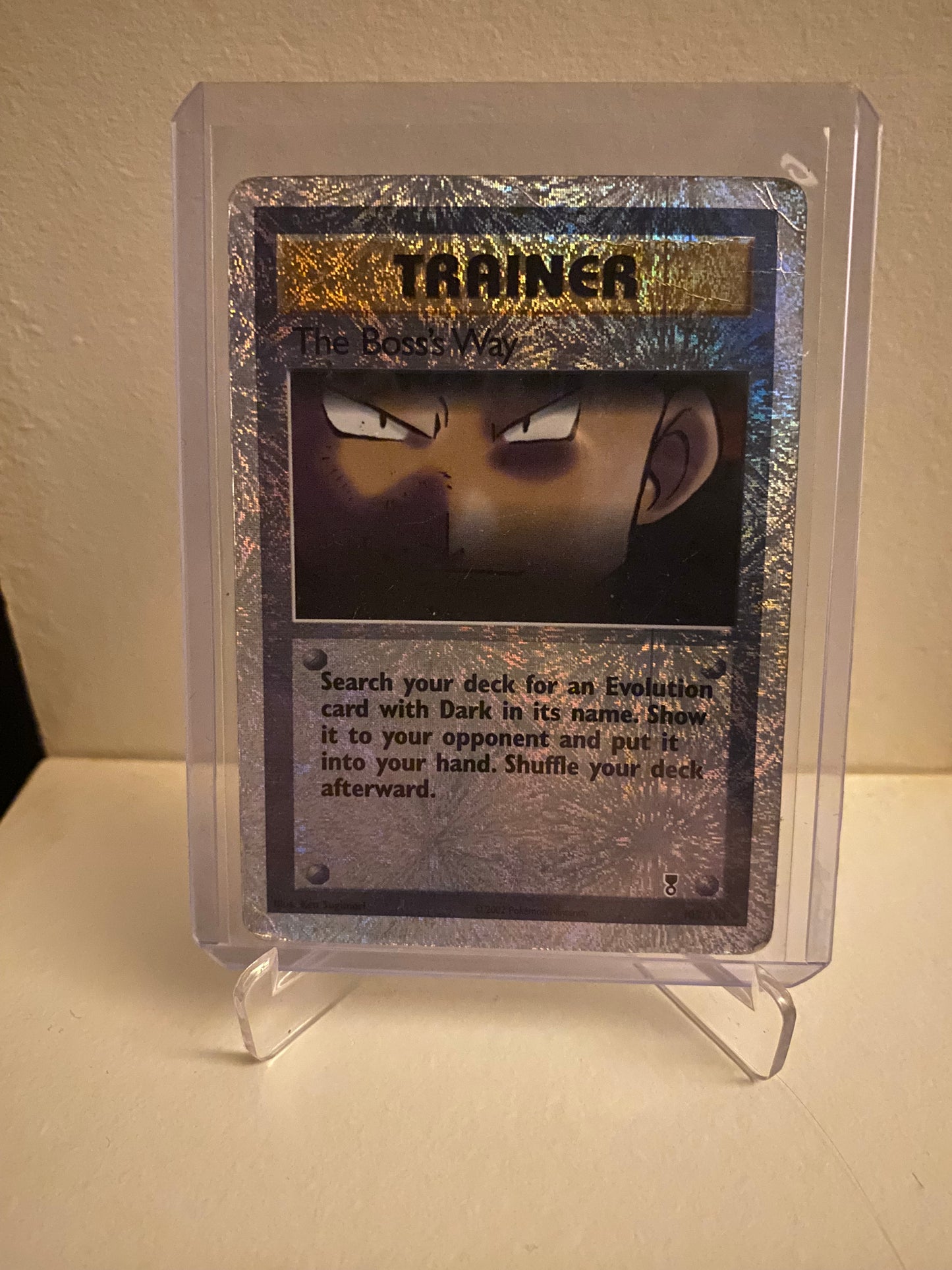 Pokemon kort Legendary Collection - The Boss´s Way Reverse Holofoil (105/110) - Pokedexet