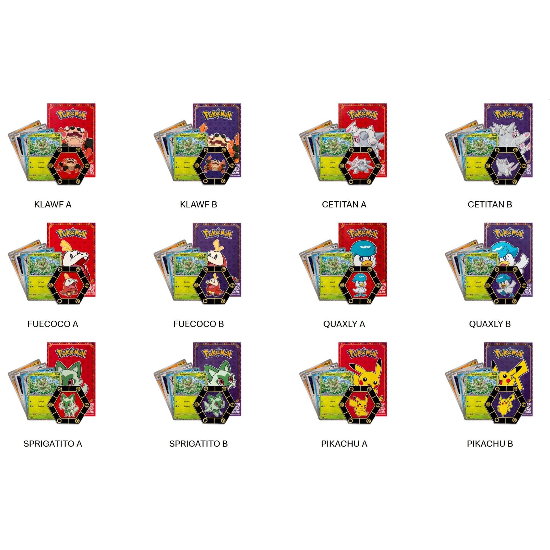 Pokemon McDonald´s 2023 Match Battle Promo Boks - Pokedexet