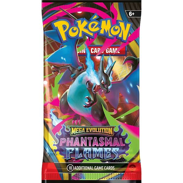 Pokemon Booster Pack - Mega Evolution Phantasmal Flames - Pokedexet