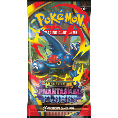 Pokemon Booster Pack - Mega Evolution Phantasmal Flames - Pokedexet