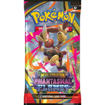 Pokemon Booster Pack - Mega Evolution Phantasmal Flames - Pokedexet