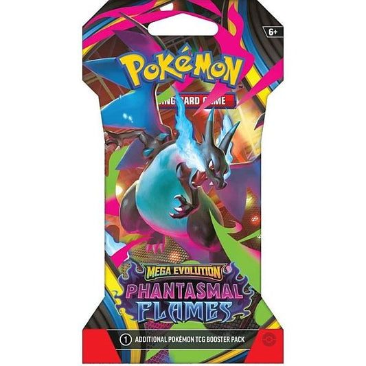 Pokemon Mega Evolution Phantasmal Flames Sleeved Booster Pakke