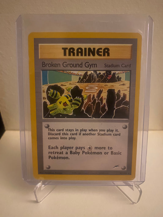 Pokemon Neo Destiny Broken Ground Gym (92/105)