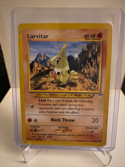 Pokemon Neo Destiny Larvitar (70/105)