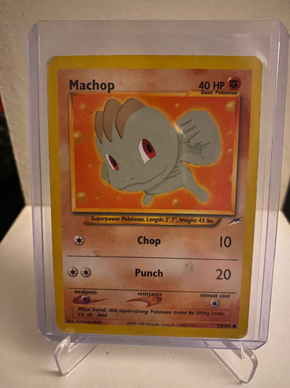 Pokemon Neo Destiny - Machop (73/105)