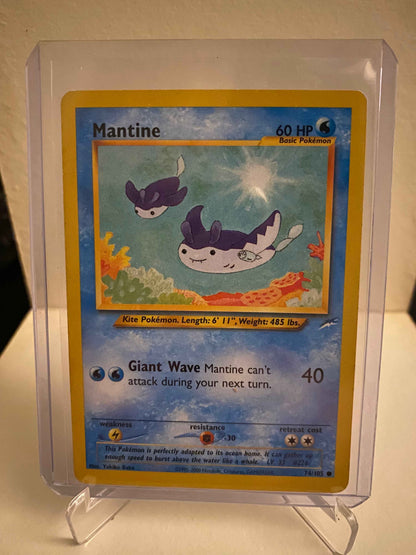 Pokemon kort Neo Destiny - Mantine (74/105) - Pokedexet