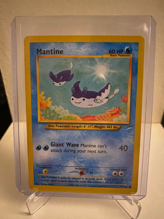 Pokemon Neo Destiny Mantine (74/105)