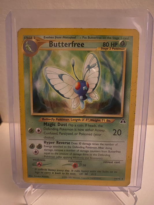Pokemon Neo Discovery Butterfree (19/75)