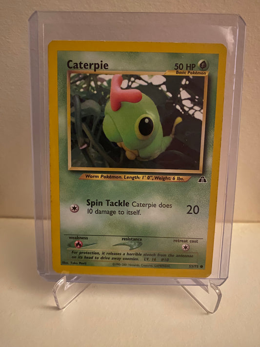 Pokemon Neo Discovery Caterpie (53/75)