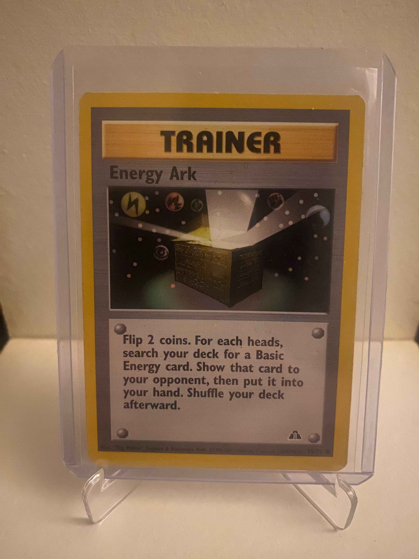 Pokemon kort Neo Discovery - Energy Ark (75/75) - Pokedexet